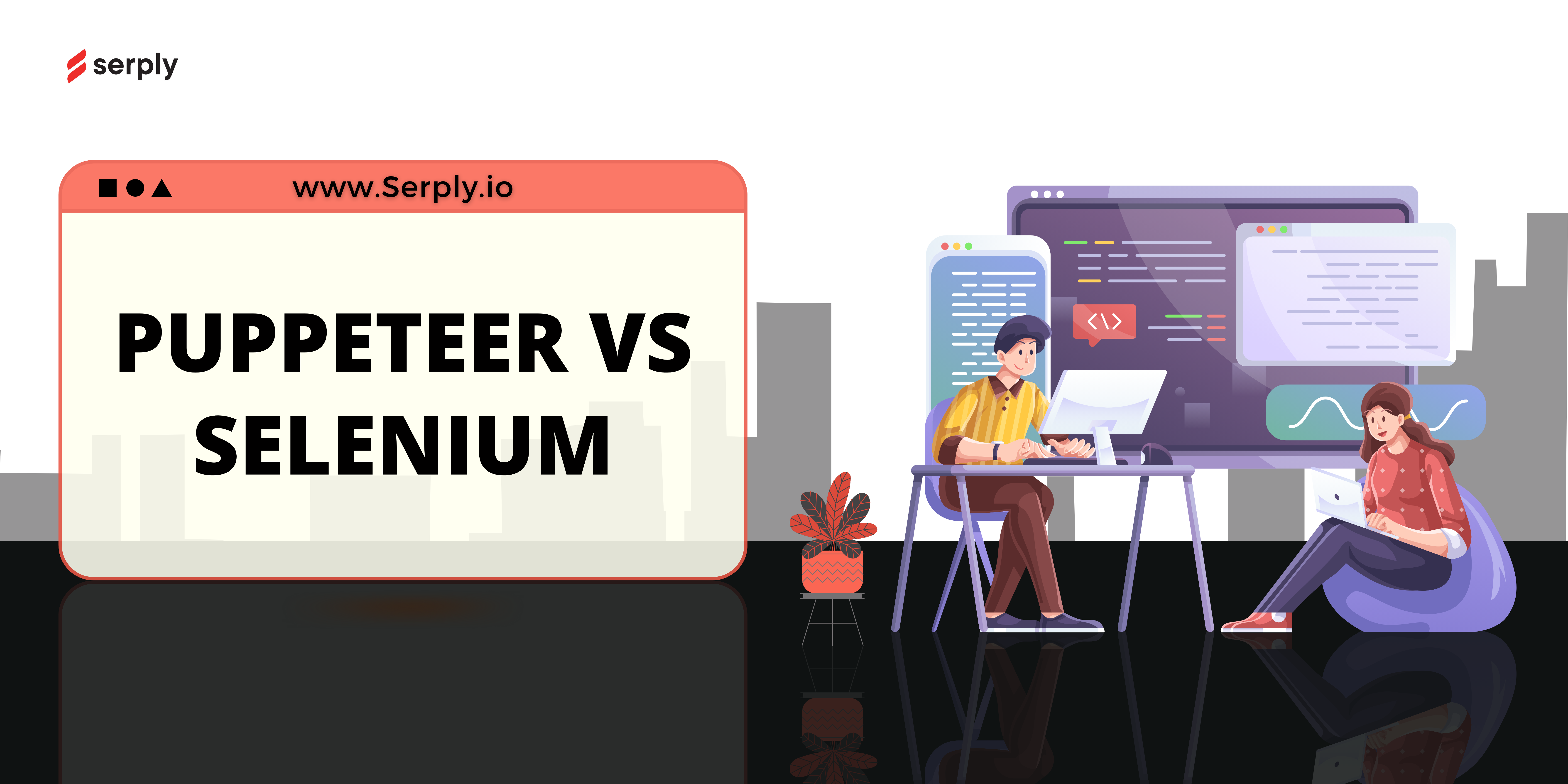Featured image for Puppeteer vs Selenium